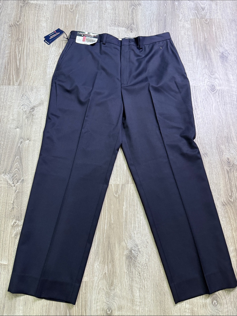 Roundtree & Yorke Men’s Navy Dress Pants 38x30